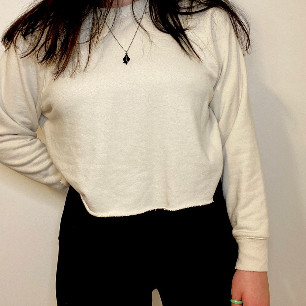 Cream AERIE unworn Sweater